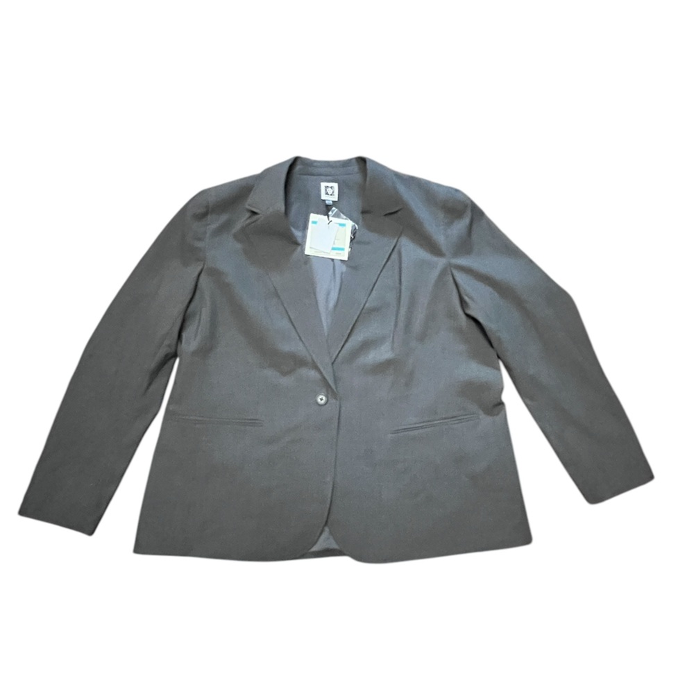 NWT Women's Gray Anne Klein Blazer